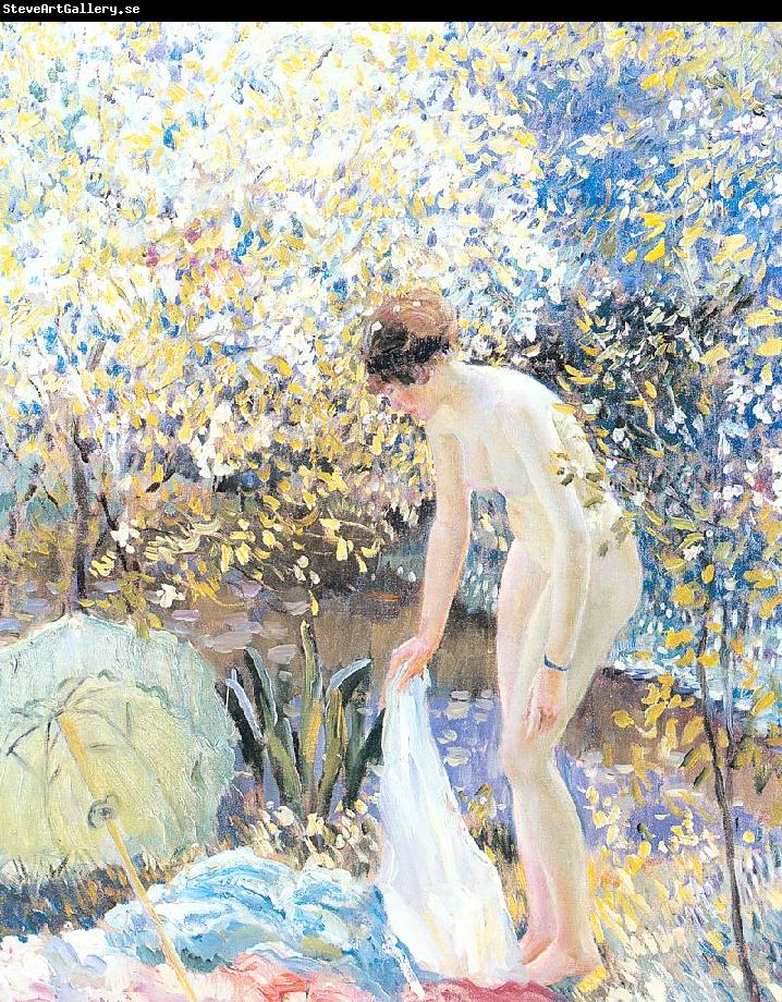 Frieseke, Frederick Carl Cherry Blossoms